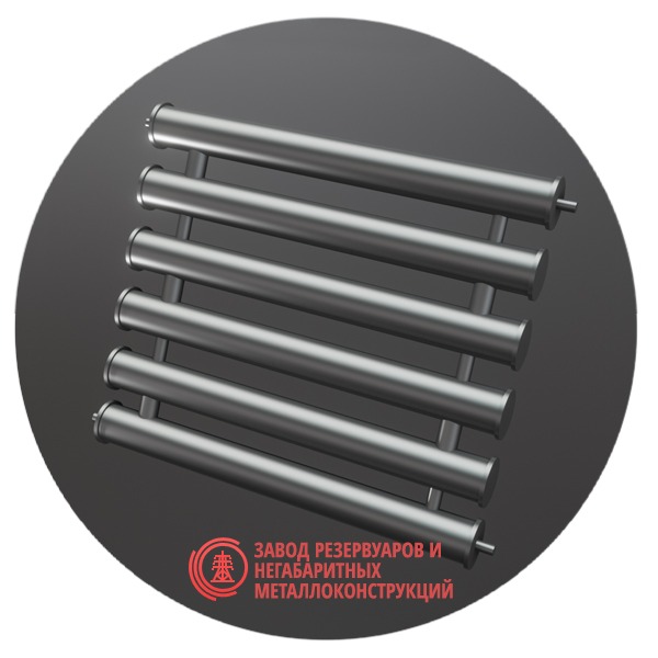 Регистры отопления шестирядные РСП-6x108x3.0-7000 мм